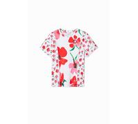 Desigual TS_Daisy T-Shirt, Bianco, 10 Anni Bambina