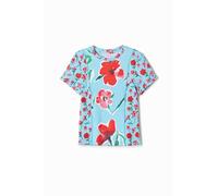 Desigual TS_Daisy T-Shirt, Blu, 14 Anni Bambine e Ragazze