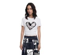 Desigual T-Shirt Donna - white / S