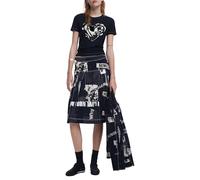 Desigual TS_Letter Core, 2000 Black, L