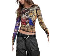 Desigual TS_Lion_Lacroix T-Shirt Donna (Pacco da 1)