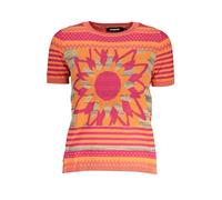 Desigual TS_Lucca 7002 T-Shirt, Arancione, XXL Donna