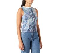 Desigual TS_Marie Antoinette, T-Shirt da Donna, White, M