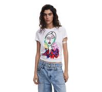 Desigual TS_MISURI, 1000 White, M