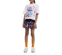 Desigual TS_TROUBLE MAKER_STITC, 1000 WHITE, 9/10