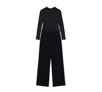 Desigual Tuta jumpsuit nero / argento Donna Desigual M nero / argento