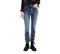Desigual Blue Cotton Women Jeans - 40