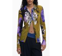 Desigual Verde Polyester Women Shirt - XS