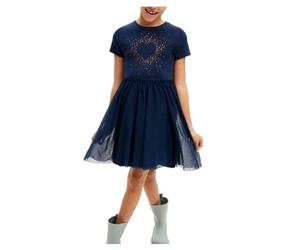 Desigual Vest_Aitana, Vestiti Ragazze, Blue,