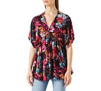 Desigual Vest_Angelina Copricostume da Bagno, Black, L da Donna