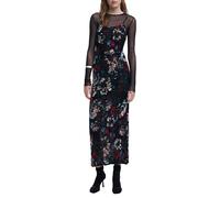 Desigual Black Polyester Women's Dress - S