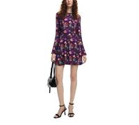 Desigual Vest_Flower SCRIBB, 3048 Lila FLANDES, M, Colore: Rosso, M