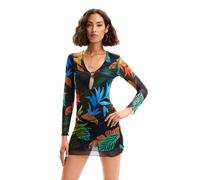 Desigual Vest_Funny Costume da Bagno One Piece, Blu, S Donna