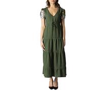 Desigual Vest_GINGY Abito Casual, Verde, XS Donna