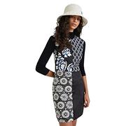 Desigual Vest_hamburgo Abito Casual da Donna, Nero, L