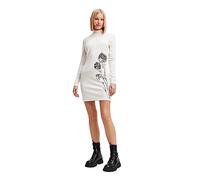 Desigual Vest_jonquera-Lacroix NAN, Bianco, XL Donna