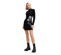 Desigual Vest_jonquera-Lacroix NAN, Nero, S Donna