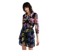Desigual Vest_Lyon Vestito Casual, Nero, L Donna