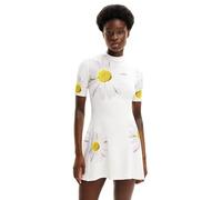 Desigual Vest_Margaritas NAN, Bianco, S Donna