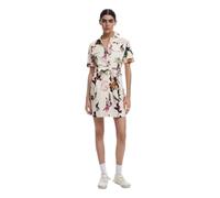 Abito a camicia da donna Desigual Monicawhite Blanc XS