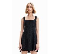 Desigual Vest_Newcastle 2000 Dress, Nero, XL Donna