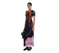 Desigual Vest_roterdam Vestito Casual, Nero, L Donna