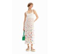 Desigual Vest_Vancouver NAN, Bianco, XS Donna