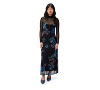 Desigual Abito lungo donna Poliestere Nero Taglia L