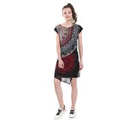 DESIGUAL VESTITO CORTO DONNA VEST BABILON 18WWVW62 36 (xs) nero