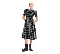 Desigual Vestito da Donna, Nero, XS