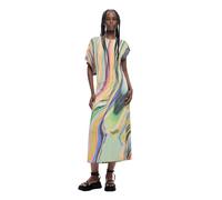 Desigual - Vestito lungo a onde verde XS