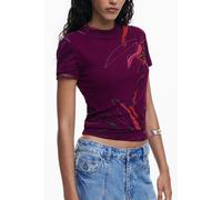 Desigual Viola Viscose Women's T-Shirt - XS
