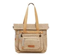 Desigual Voyager Raffia Bag Natural