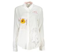 Desigual White Viscose Shirt - XL