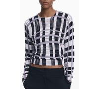 Desigual White Viscose Women Sweater - XL