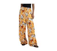 Desigual - Wide Pantaloni - - Trousers - Donna - Giallo - M