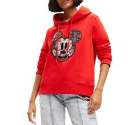 Desigual Woman Knit Sweat Long Sleeve Arancione Donna