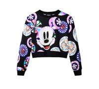 Desigual Woman Sweat Mickey By Lacroix Nero Donna