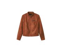 Desigual Woman Woven Coat Cappotto in PU da Donna, Marrone