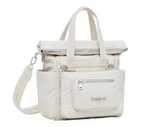 Desigual, ACCESSORIES NYLON HAND BAG Donna, bianco