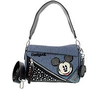 Mini borsa da donna Desigual Mickey Edge Phuket No Flap Bleu TU