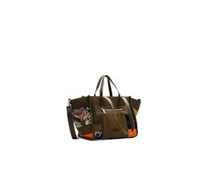 Desigual Women's Accessories Fabric Shopping Bag, Verde, verde
