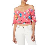 Desigual Women's BLUS_Betty 3012 - Blouse, Taglia S, Colore: Rosso, S