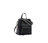 Desigual Zaino a tre scomparti realizzato in ecopelle. Scomparto principale con chiusura zip, presenta anche una tasca interna con zip. Dispone di spallacci regolabili, una tasca esterna posteriore co