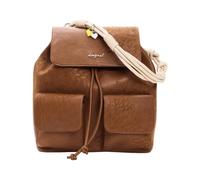 Desigual - Zaino con tracolla e tasche multiple - - Bags - Donna - Marrone - ONE SIZE