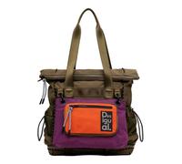Desigual Zaino da donna in nylon Big, verde, Einheitsgröße