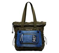 Desigual Zaino da donna in nylon Big, verde, Einheitsgröße