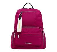 Desigual Zaino da donna in nylon medio, Colore: rosso, Einheitsgröße