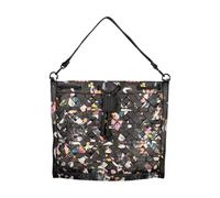 Desigual - Zaino Floreale Intrecciato - - Bags - Donna - Nero - ONE SIZE