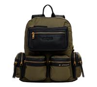 Desigual, ACCESSORIES NYLON Backpack Medium Donna, verde, Einheitsgröße